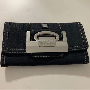 Guess black wallet